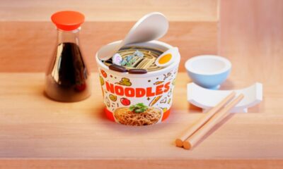 Starlight Binaural Noodle Bowl With Lid 15.5cm