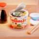 Starlight Binaural Noodle Bowl With Lid 15.5cm