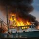 Boat Fire Alton Marina Illinois 2016 Fishing